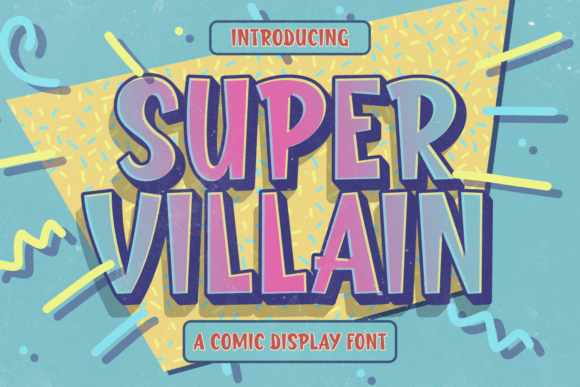 Super Villain Font - Featured Image