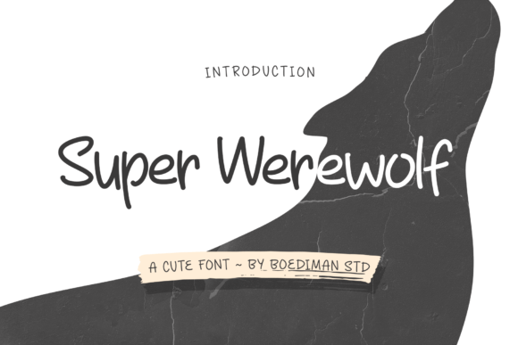 Super Werewolf Font Font - Featured Image