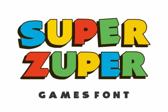 Super Zuper Font - Featured Image