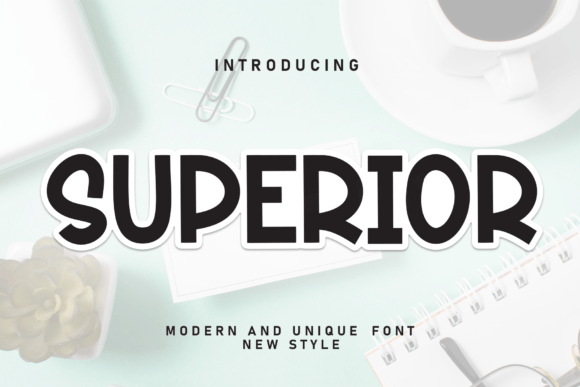 Superior Font - Featured Image