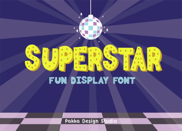 Superstar Font - Featured Image