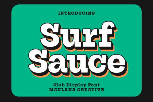 Surf Sauce Font - Featured Image