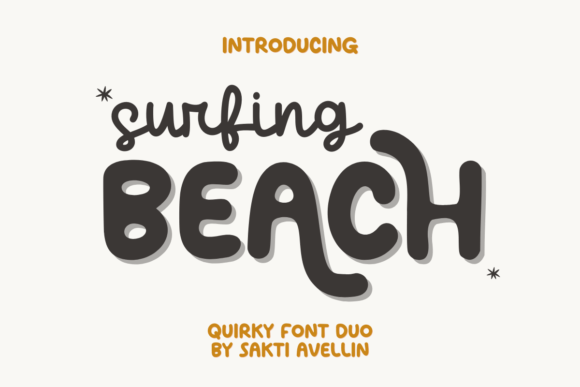 Surfing Beach Duo Font - Featured Image