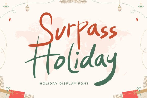 Surpass Holiday Font - Featured Image