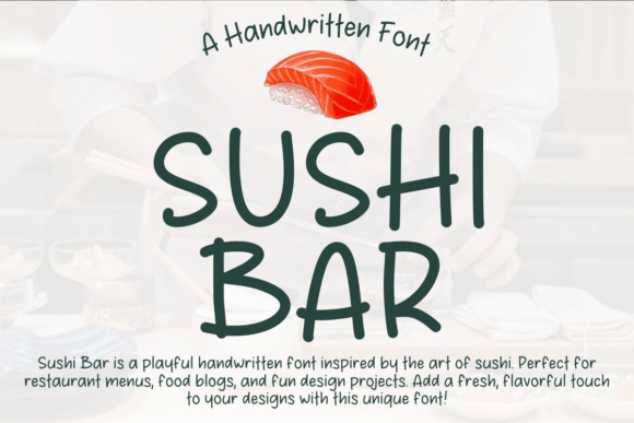Sushi Bar Font - Featured Image