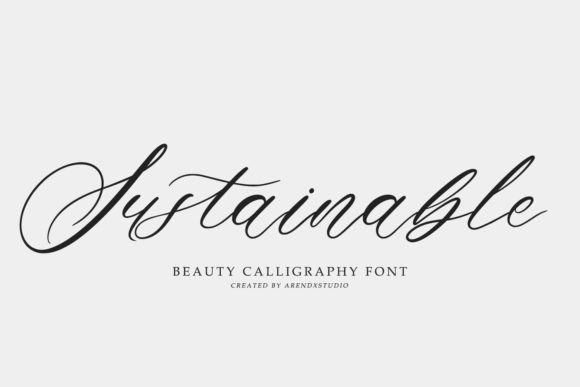 Sustainable Font - Featured Image