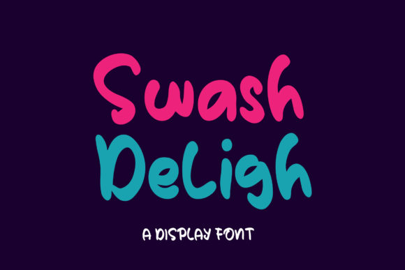 Swash Deligh Font - Featured Image