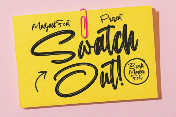 Swatch out Font - Featured Image