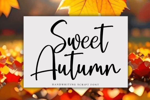 Sweet Autumn Font - Featured Image