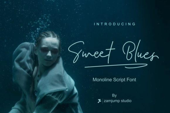 Sweet Blues Font - Featured Image