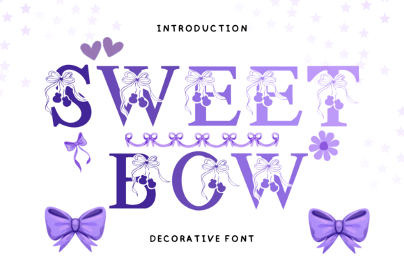 Sweet Bow Font - Featured Image
