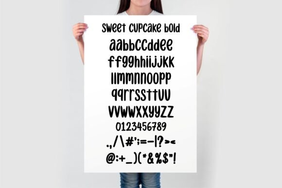 Sweet Cupcake Bold Font - Featured Image