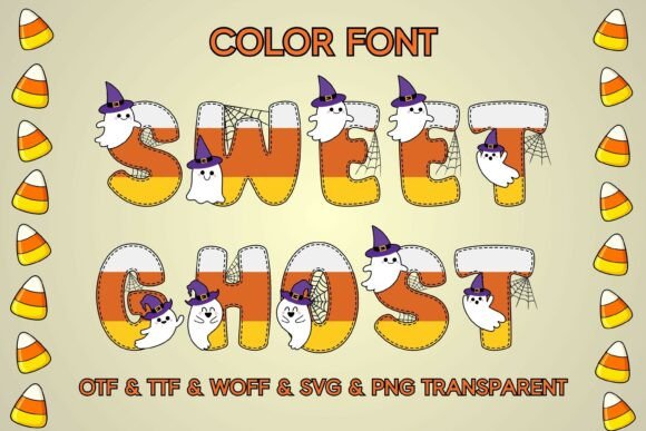Sweet Ghost Font - Featured Image