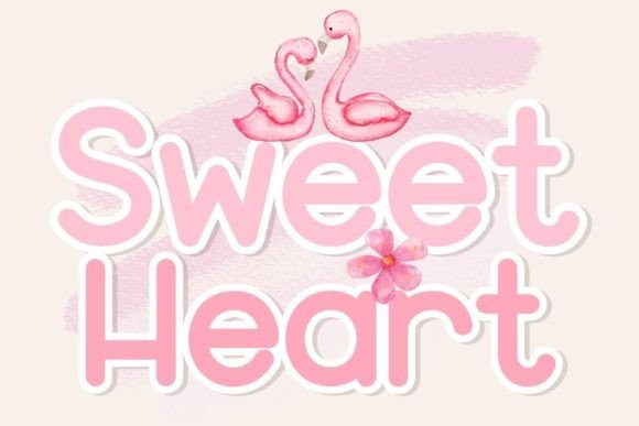 Sweet Heart Font - Featured Image