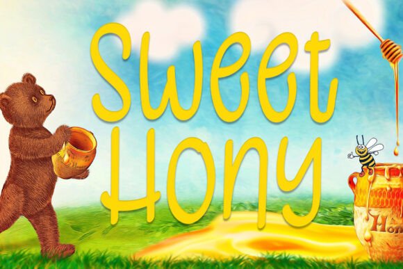 Sweet Hony Font - Featured Image