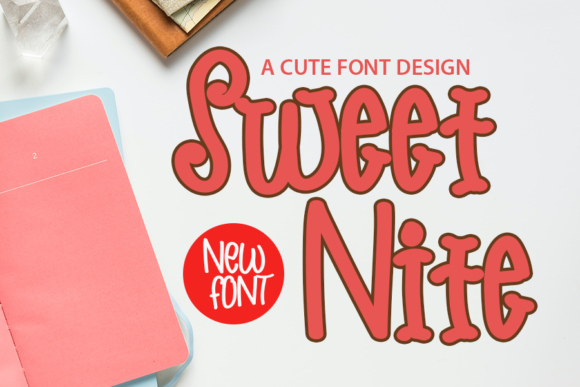 Sweet Nite Font - Featured Image