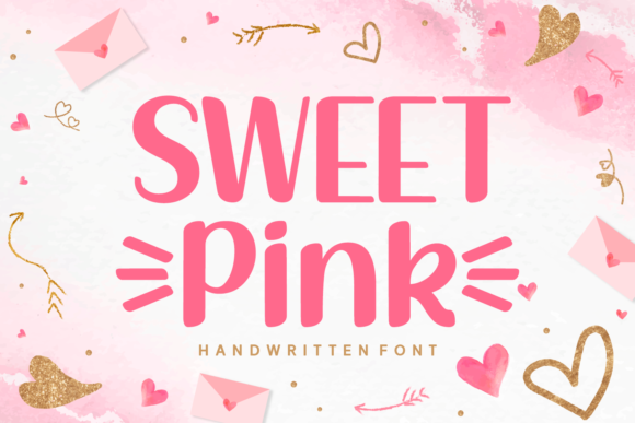 Sweet Pink Font - Featured Image