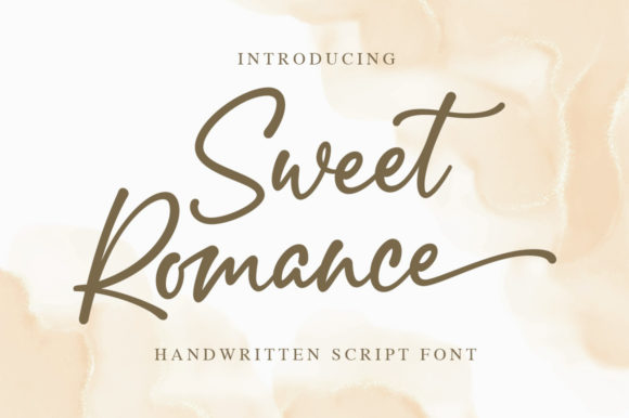 Sweet Romance Font - Featured Image