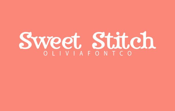 Sweet Stitch Font - Featured Image