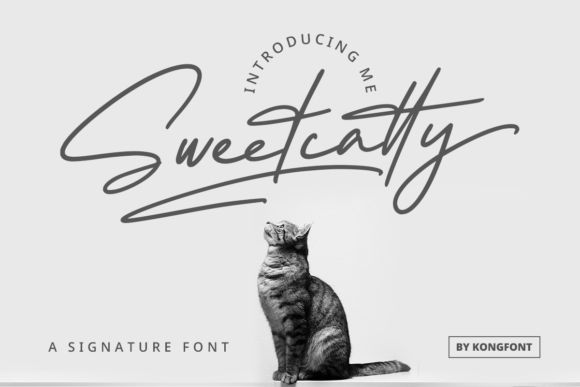 Sweetcatty Font - Featured Image