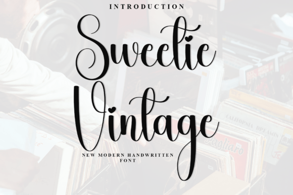 Sweetie Vintage Font - Featured Image