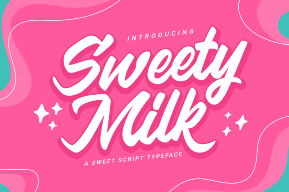 Sweety Milk Font - Featured Image
