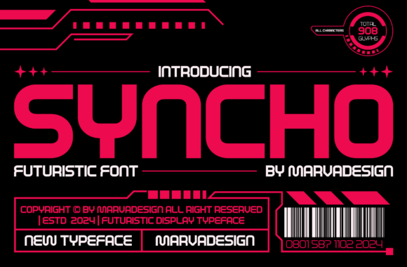 Syncho Font - Featured Image