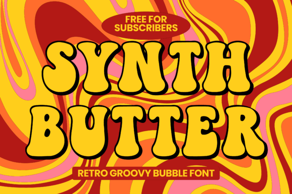 Synth Butter Font - Featured Image