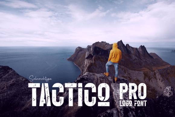Tactico Pro Font - Featured Image