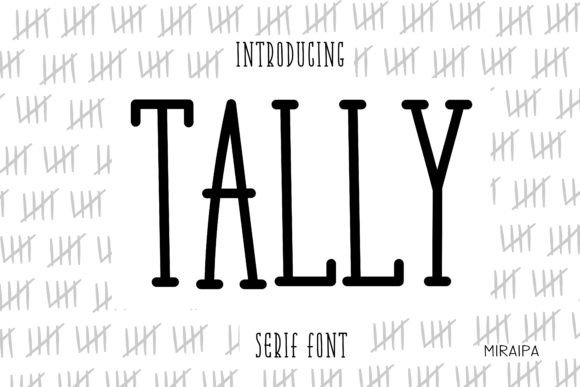 Tally Font - Featured Image