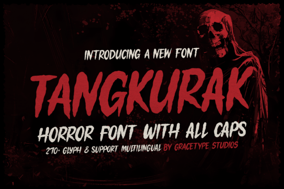 Tangkurak Font - Featured Image