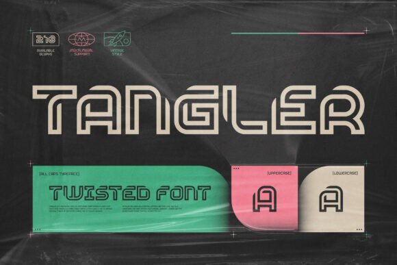 Tangler Font - Featured Image