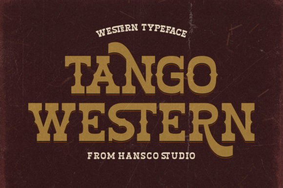 Tango Western Font - Featured Image