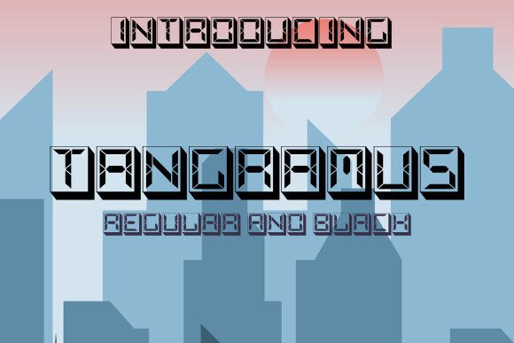Tangramus Font - Featured Image
