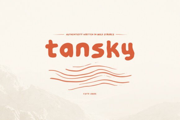 Tansky Font - Featured Image