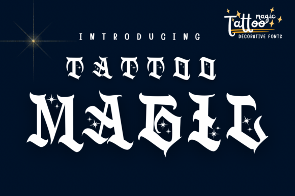 Tattoo Magic Font - Featured Image