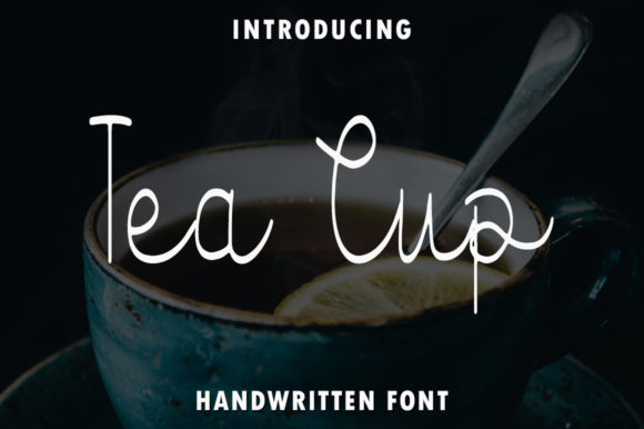 Tea Cup Font - Featured Image
