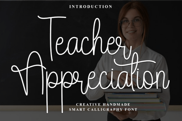 Teacher Appreciation Font - Featured Image