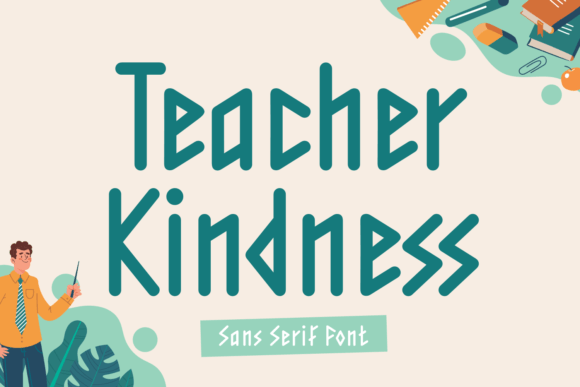 Teacher Kindness Font - Featured Image