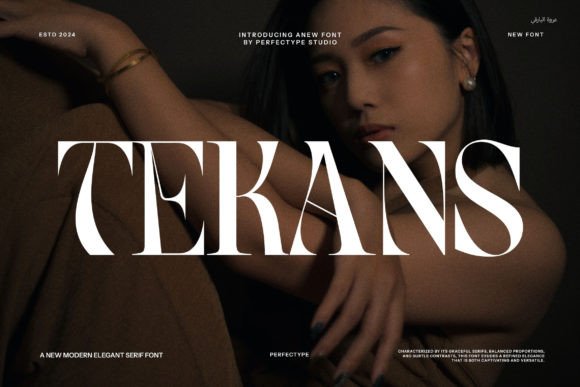 Tekans Font - Featured Image
