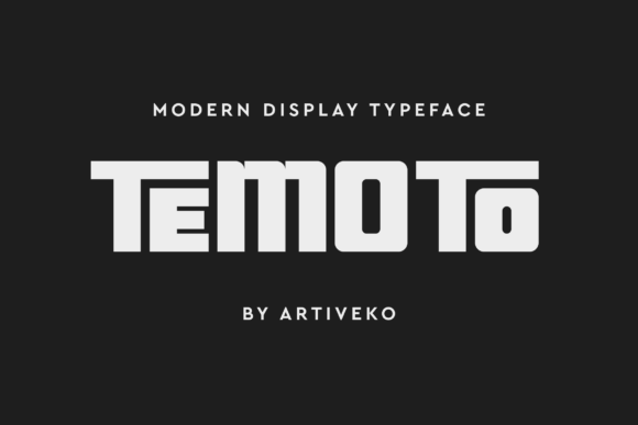 Temoto Font - Featured Image