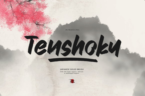 Tenshoku Font - Featured Image