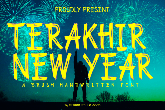 Terakhir New Year Font - Featured Image