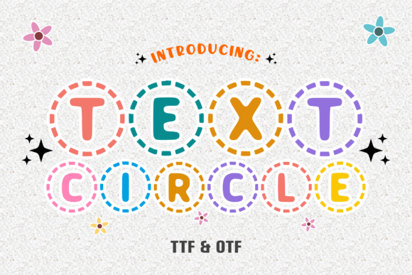 Text Circle Font - Featured Image