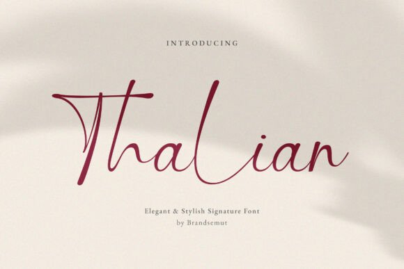 Thalian Font - Featured Image