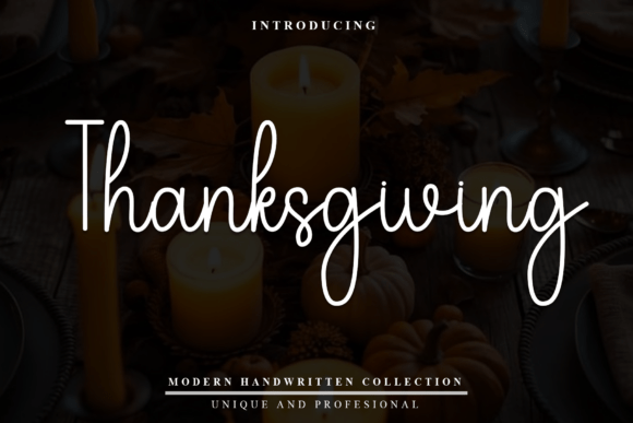 Thanksgiving Font - Featured Image