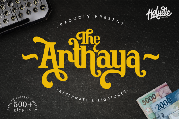 The Arthaya Font - Featured Image