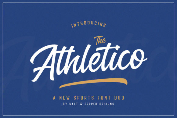The Athletico Font - Featured Image