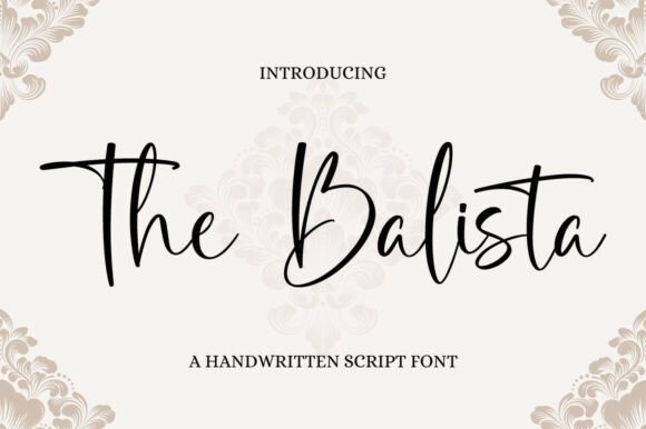 The Balista Font - Featured Image