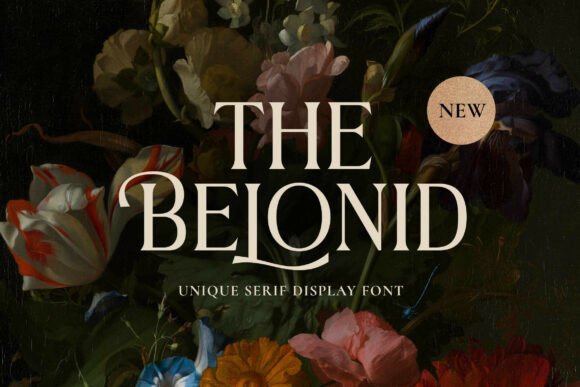 The Belonid Font - Featured Image